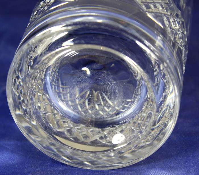 Set of 4 crystal whisky tumblers