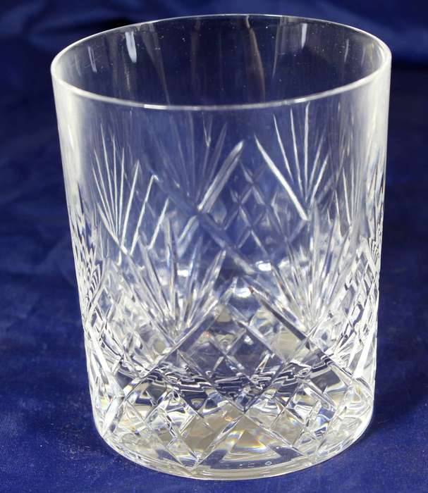Pair of Crystal Whisky Tumblers