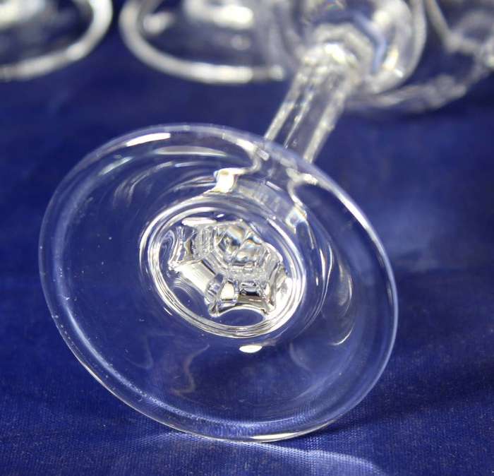 Set of 12 of Crystal Liquor Glasses