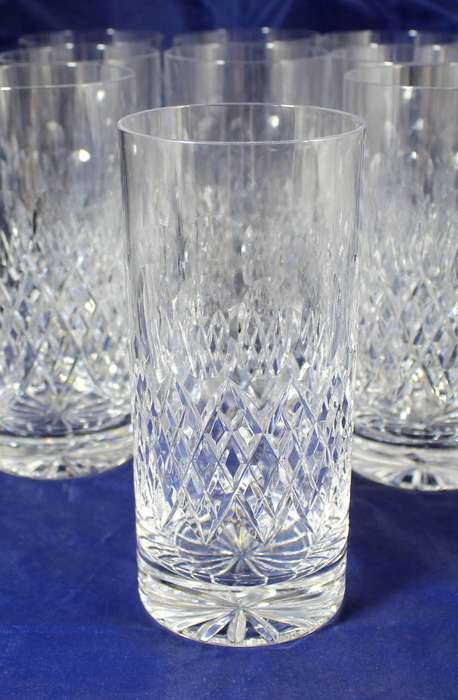 Set of 14 of Crystal Highball Glasses
