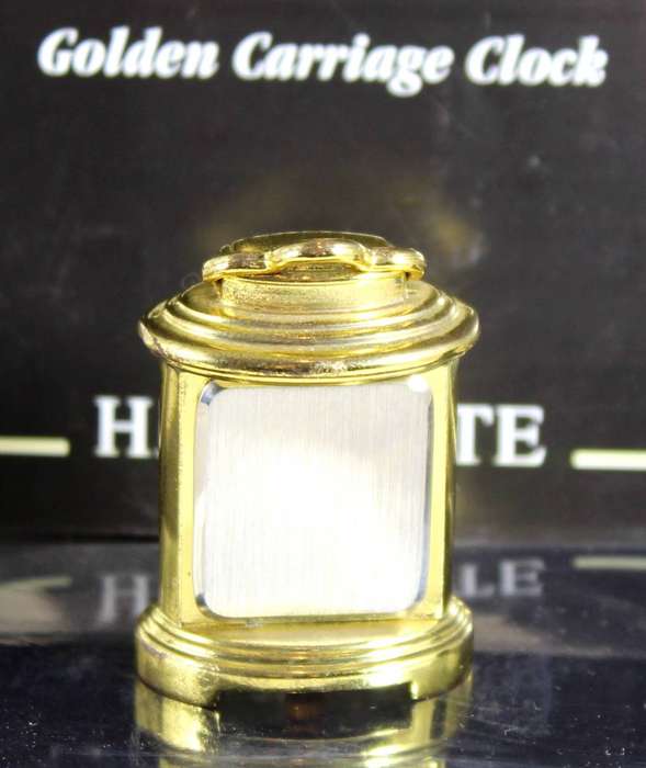 Hachette clock with booklet - #33 Golden Carriage Clock