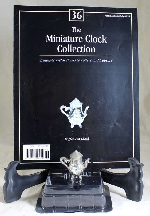 Hachette clock with booklet - #36 Coffee Pot