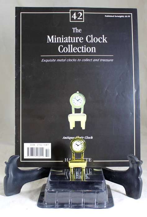 Hachette clock with booklet - #42 Antique Chair