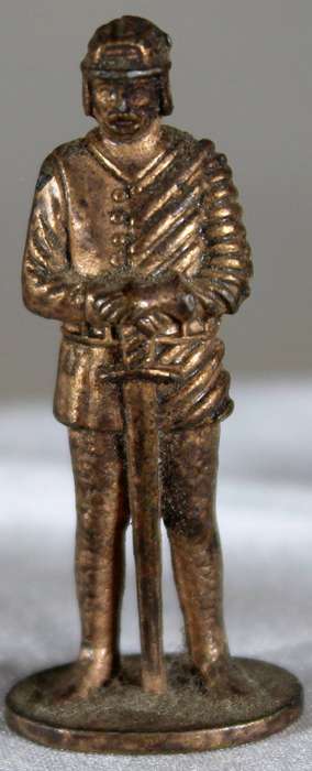 Miniature metal soldier