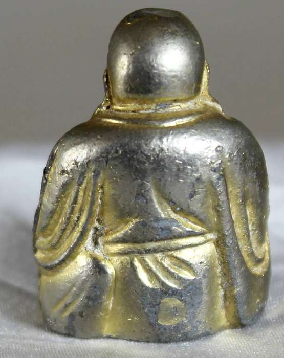 Miniature metal Buddah