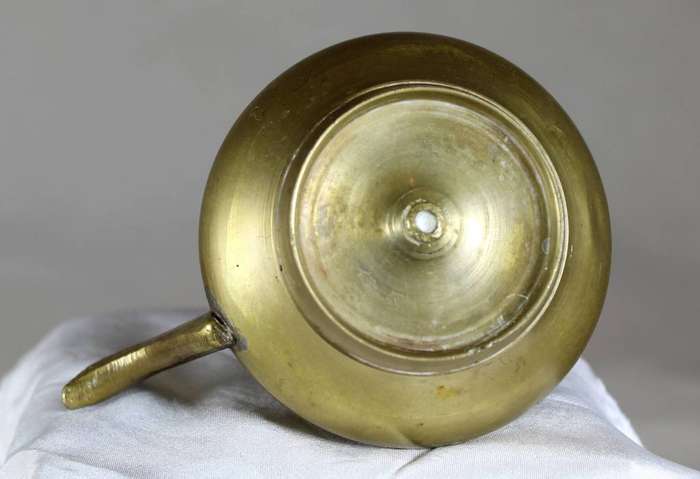 Small brass kettle