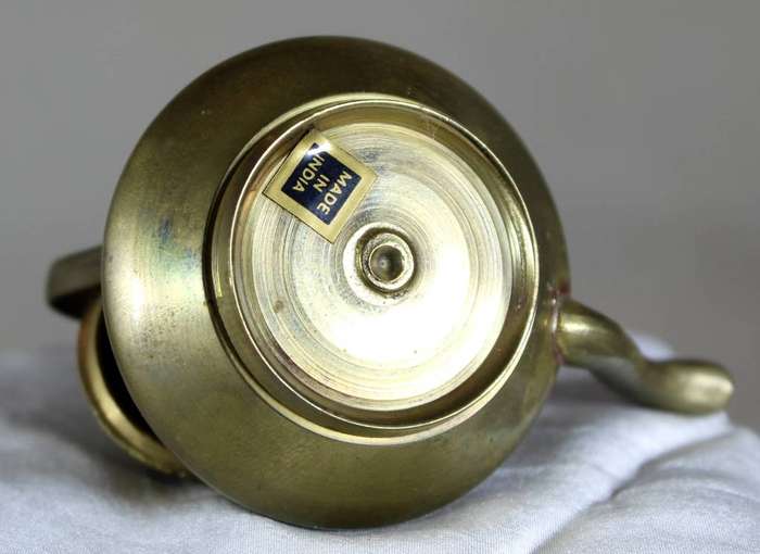 Small brass kettle