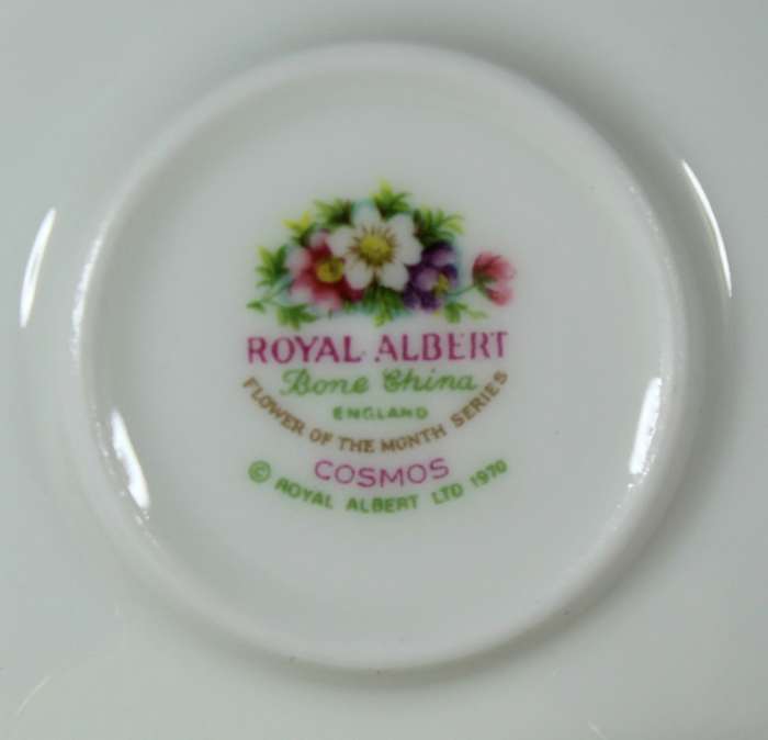 Royal Albert - Flower of the Month - Cup and Saucer-Duo- October - Miniature - Act Fast!! Bid Now!!