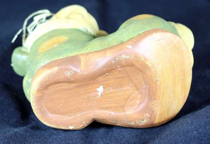Shoe ornament with 2 cats and mouse