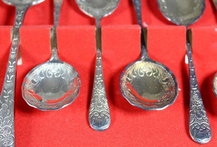 Rodd EPNS silver table set