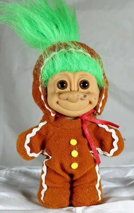 Russ Troll - gingerbread man