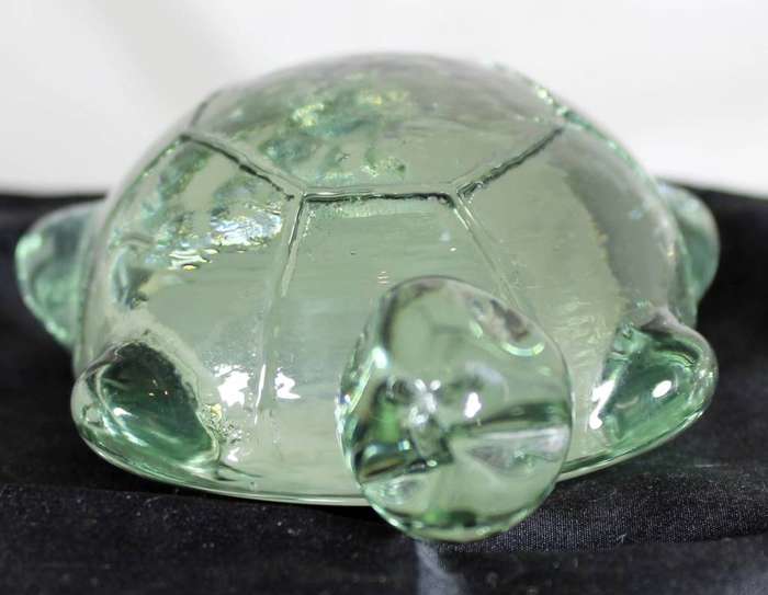 Paperweight glass tortoise