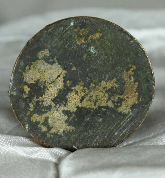 Brass ram with lamb