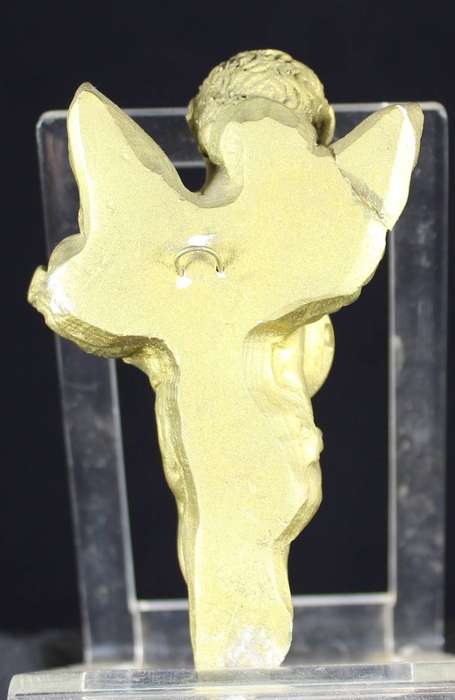 Golden angel - wall decoration - playing guitar