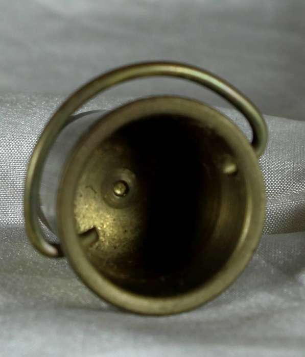 Miniature brass fire bucket