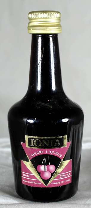 Mini liquor bottle - Ionia Cherry Liqueur (Fiksburg)