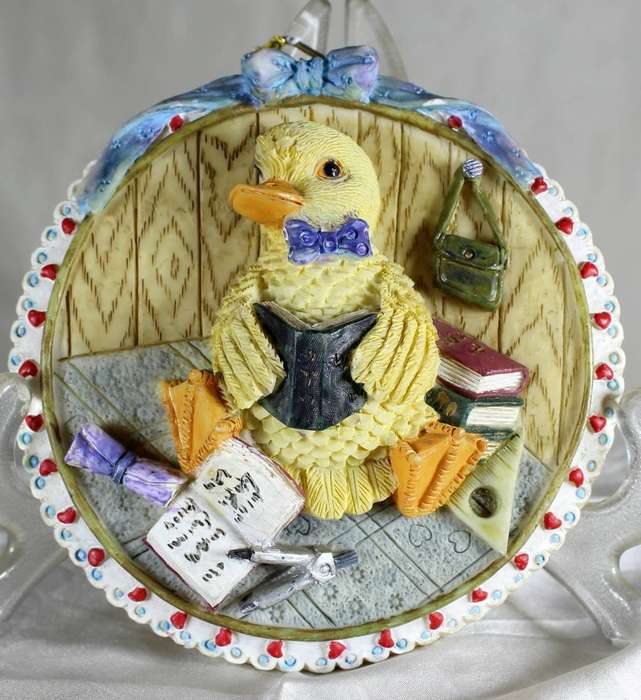 Regency fine arts - Resin duck wall hanging
