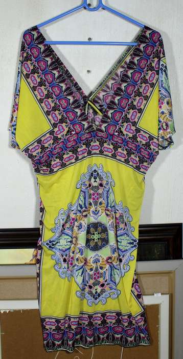 Yellow beach dress