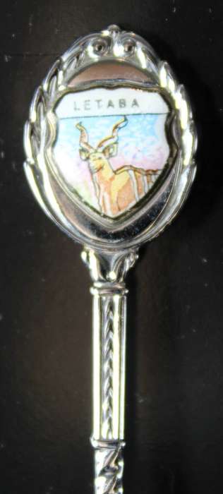 Souvenir tea spoon - Letaba