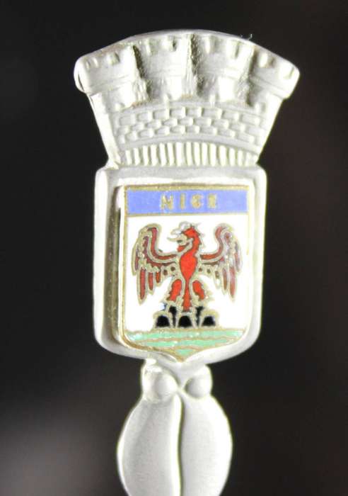 Souvenir tea spoon - Nice