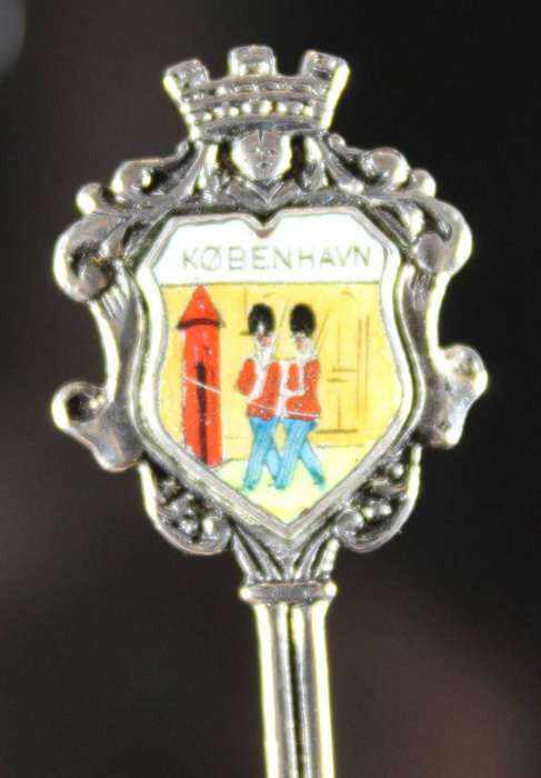 Souvenir tea spoon - Kobenhavn