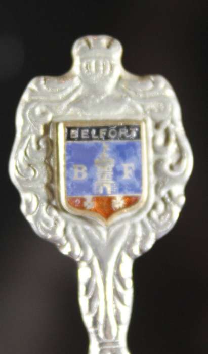 Souvenir tea spoon - Belfort