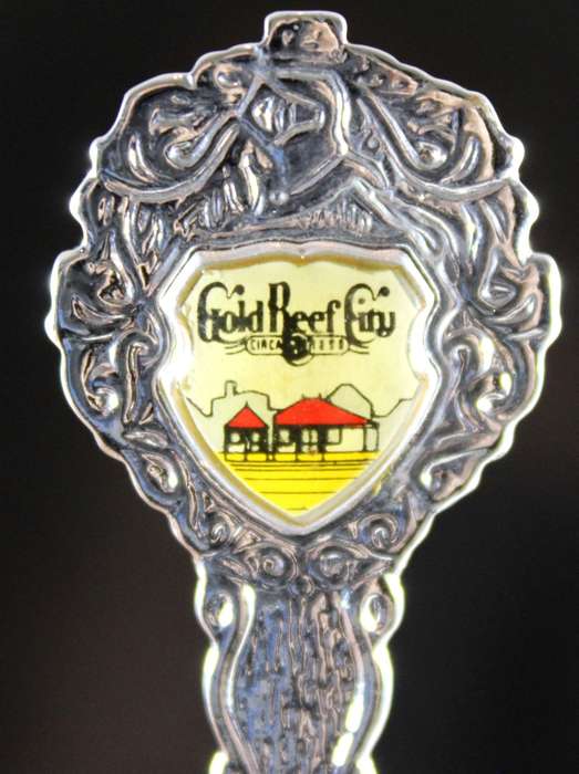Souvenir teaspoon - Gold Reef City