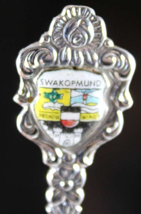 Souvenir sugar spoon - Swakopmund