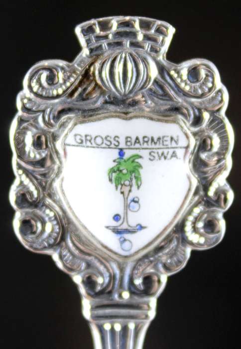 Souvenir sugar spoon - Gross Barmen S.W.A