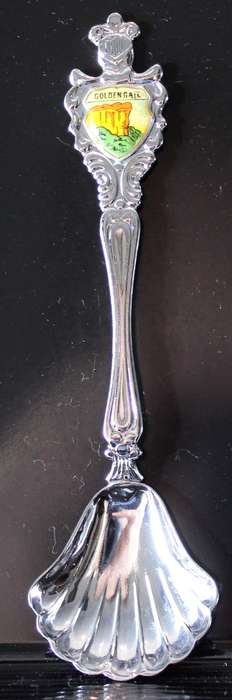 Souvenir sugar spoon - Golden Gate
