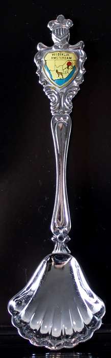 Souvenir sugar spoon - Veldskool Amsterdam