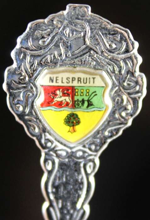 Souvenir sugar spoon - Nelspruit