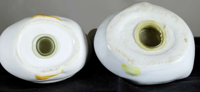 Pair of salt & pepper duck shakers