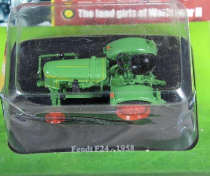 Collectible tractor & info sheet - Fendt F24L