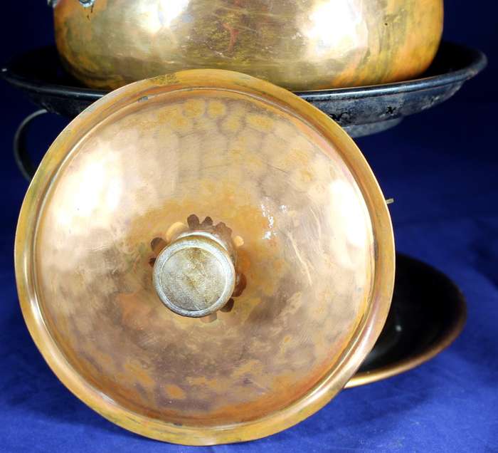 Old fondue set - stock one Switzerland