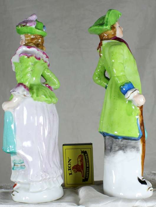 Character salt & pepper set - tall Victorian couple