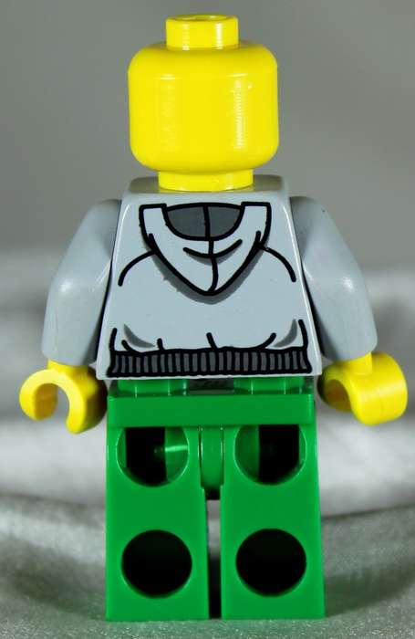 Lego mini figurine - Police jail prisoner 60675 (CTY0288)