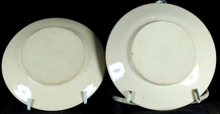 Pair of cow themed trinket dishes
