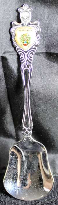 Souvenir sugar spoon - Harrismith