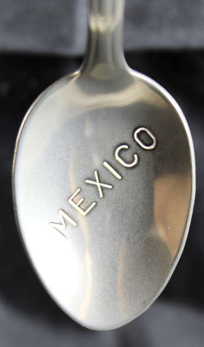 Souvenir teaspoon - Cancun - Mexico