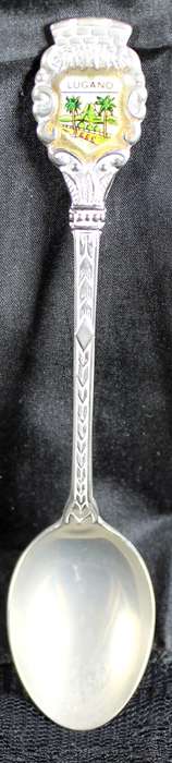 Souvenir teaspoon - Lugano
