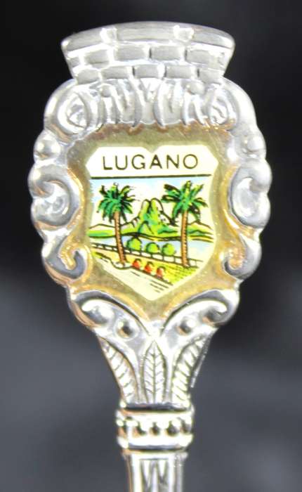 Souvenir teaspoon - Lugano