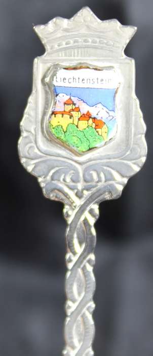 Souvenir teaspoon - Liechtenstein