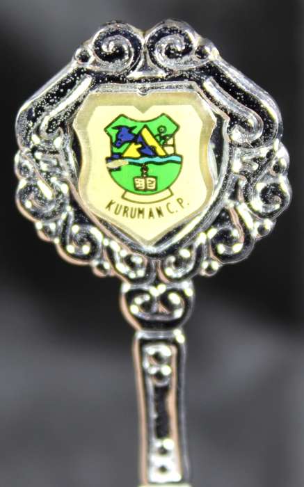 Souvenir sugar spoon - Kuruman CP