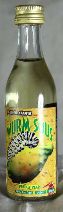Mini Liquor Bottle - Wurm Sous (50ml)
