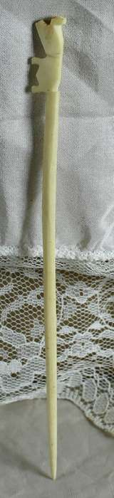 Bone swizzle stick