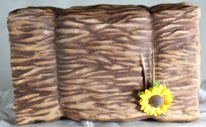 Ceramic hay bale