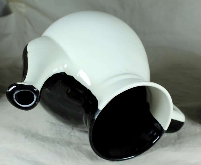 Black & White Tea Set