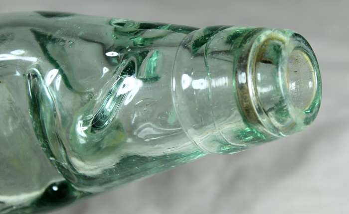 Vintage Bottle with Marble Neck - Albion Mineral Water