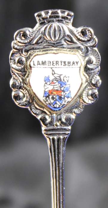 Souvenir sugar spoon - Lamberts Bay